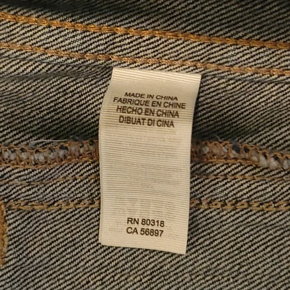 Lucky Brand The Tomboy Jean Jacket Dark Wash Vintage Denim NWOT *sz XS* - Picture 14 of 16